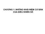 Tự động hóa - Chương 1: Những khái niệm cơbản của điều khiển số