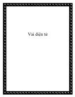 Vải điện tử