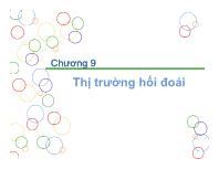 Bài giảng Kinh doanh toàn cầu ngày nay - Chương 9 Thị trường hối đoái