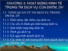 Bài giảng Kinh tế doanh nghiệp thương mại, dịch vụ - Chương 3: Hoạt động kinh tế trong thương mại dịch vụ của DNTM, DV