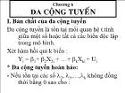 Bài giảng Kinh tế lượng - Chương 6 Đa cộng tuyến