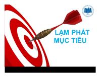 Bài giảng Lạm phát mục tiêu