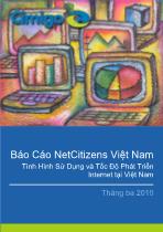 Báo cáo NetCitizens Việt Nam - Tình hình sử dụng và tốc độ phát triển internet tại Việt Nam