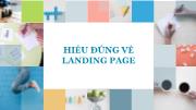 Hiểu đúng về Landing page