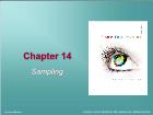 Bài giảng Business Research Methods - Chapter 14: Sampling