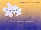 Bài giảng Enterprise information systems - Chapter 11: The Conversion Business Process