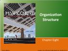 Bài giảng Management - Chapter 8: Organization Structure