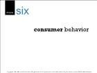 Bài giảng Marketing - Chapter 6: Consumer behavior