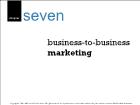 Bài giảng Marketing - Chapter 7: Business-To-business marketing