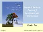 Bài giảng Organizational behavior - Chapter 1: Needed: People-Centered Managers and Workplaces