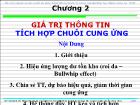 Bài giảng Quản lý chuỗi cung ứng - Chương 2: Giá trị thông tin tích hợp chuỗi cung ứng