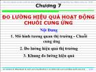 Bài giảng Quản lý chuỗi cung ứng - Chương 7: Đo lường hiệu quả hoạt động chuỗi cung ứng