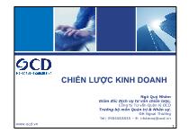 Chiến lược kinh doanh