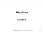 Báo chí truyền thông - Chapter 5: Magazines