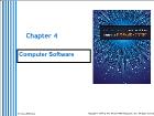 Cơ sở dữ liệu - Chapter 4: Computer software