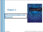 Cơ sở dữ liệu - Chapter 6: Telecommunications and networks