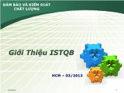 Đảm bảo và kiểm soát chất lượng - Giới thiệu Istqb