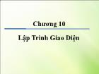 Java - Chương 10: Lập trình giao diện