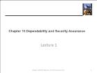 Kĩ thuật lập trình - Chapter 15: ependability and security assurance