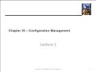 Kĩ thuật lập trình - Chapter 25: Configuration management