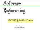 Kĩ thuật lập trình - Lecture 12: Problem frames - Part I: Decomposition