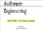 Kĩ thuật lập trình - Lecture 2: The object model