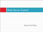 Kĩ thuật lập trình - Web server control