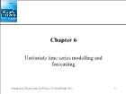 Kinh tế học - Chapter 6: Univariate time series modelling and forecasting