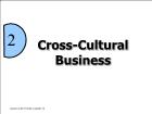 Kinh tế học - Cross - Cultural business